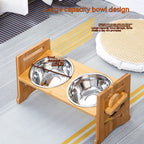 The Ergonomic Elevate Wooden Feeding Station