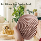 CalmBite Silicone Suction Slow Feeder Bowl