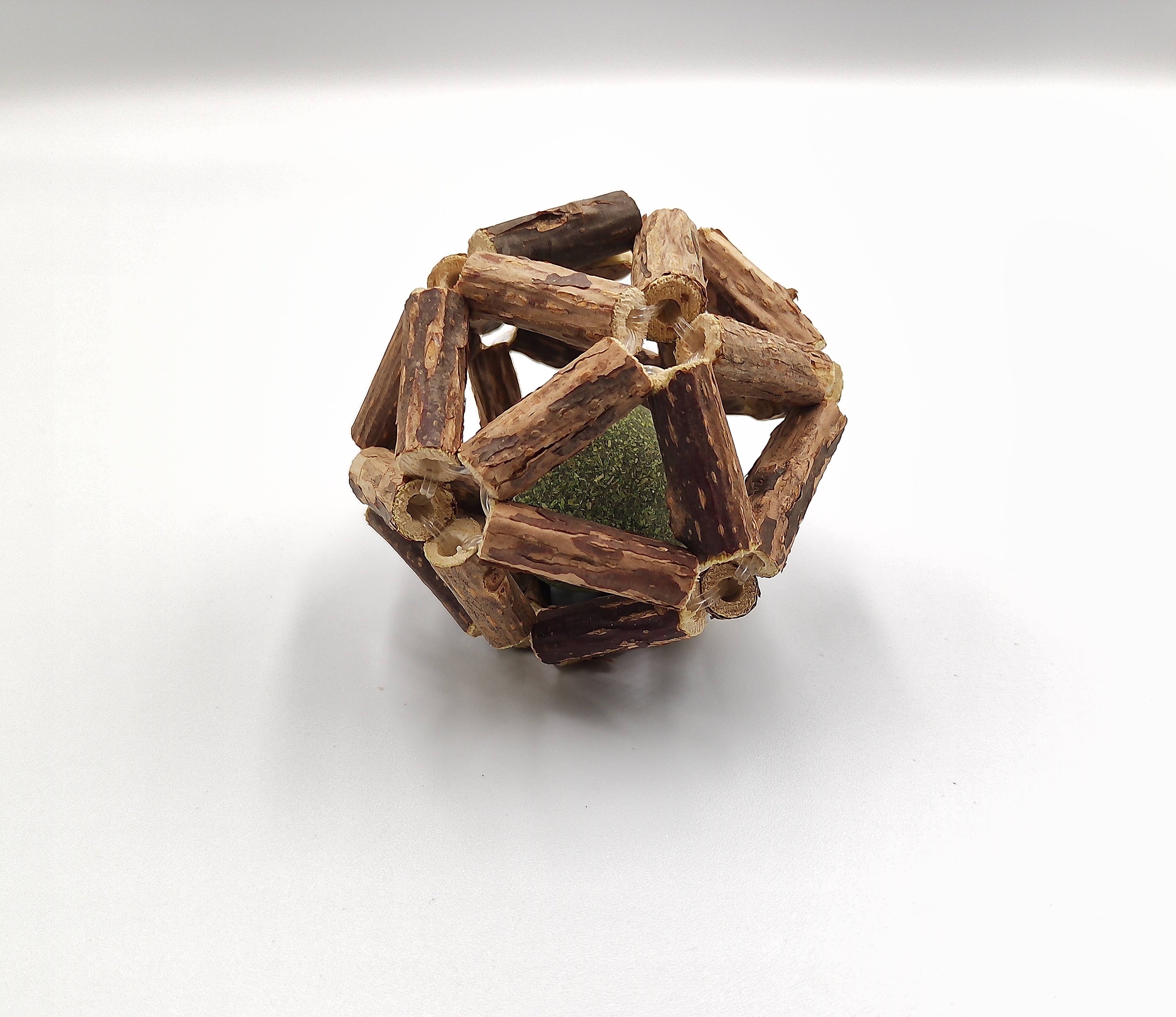 bare Cat Silvervine Ball